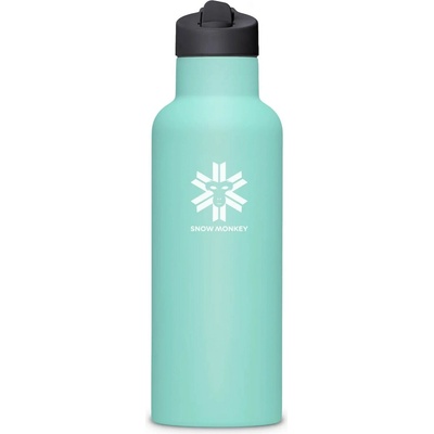 Snow Monkey termoska Go getter 600 ml tyrkysová černá
