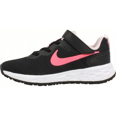 Nike Revolution 6 PSV black/pink foam/hyper pink – Zboží Dáma