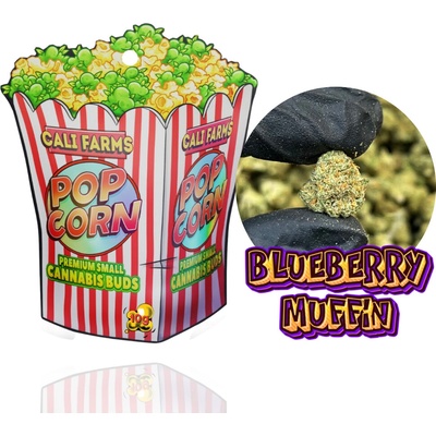 Califarms CBD květy Blueberry Muffin 12,86% CBD 0,06% THC 10 g