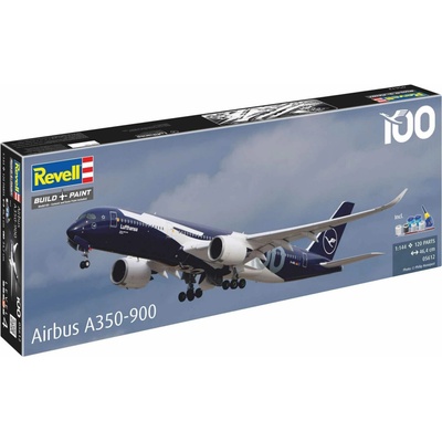 Revell Airbus A350-900 Lufthansa 100th Anniversary Gift Set 1:144