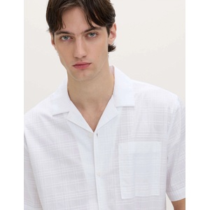 Marks & Spencer Ризи класическа кройка с къс ръкав, от чист памук Marks & Spencer бял Marks & Spencer | Byal | МЪЖЕ | L REG