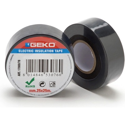 Geko Páska izolačná 19 mm x 25 m čierna