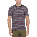Original Penguin Мъжка тениска Original Penguin OP Striped T-Shirt Mens - Dark Sapphire