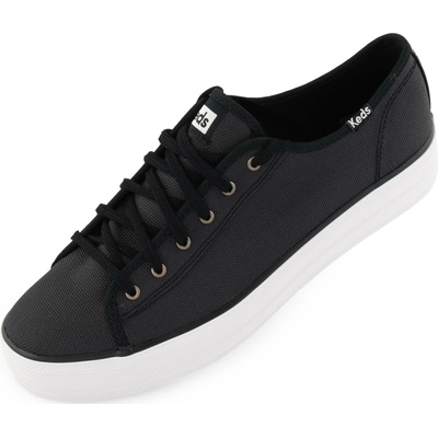 Keds Wms Triple Kick Shine Black