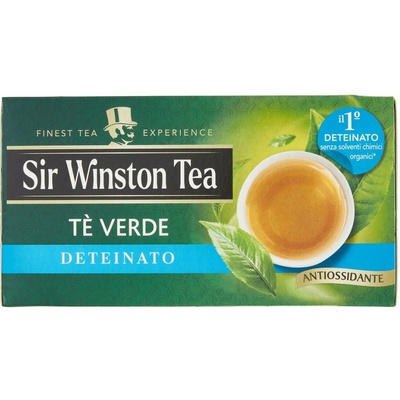 Sir winston tea bezkofeínový zelený čaj 20 ks