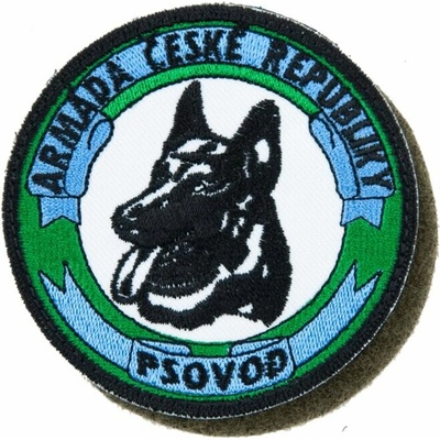 Nášivka: PSOVOD - znak AČR barevná