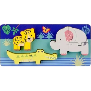 Orange Tree Toys Дървен пъзел Orange Tree Toys - Животни (OTT06704) - ozone