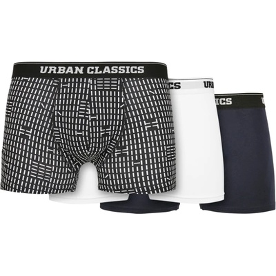 Urban Classics Комплект от три чифта боксерки Urban Classics UB-TB3838-03166 - Многоцветен, размер L