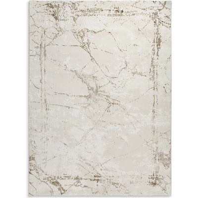 Takoy Koberec 160x230 cm světle šedý, béžový, zdobený abstraktním vzorem ASIA 2-HF-489220 | 160 x 230 cm