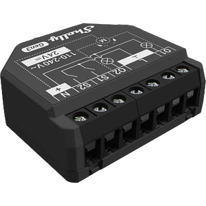 Shelly Микромодул Smart реле 2х On/Off или щори 10A изисква неутрала Shelly 2PM Gen3 - 261903 (SHELLY 2PM GEN3)