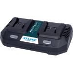 XTLINE XTLINE XT102792 / Зарядно устройство за батерии 2x18 V 3.0 A (XT102792)