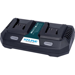 XTLINE XTLINE XT102792 / Зарядно устройство за батерии 2x18 V 3.0 A (XT102792)