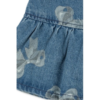 Konges Sløjd Детска дънкова рокля Konges Sløjd MAGOT FRILL DRESS GOTS (KS102921.PPY2)