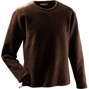 Mufflon Мъжки вълнен пуловер Mufflon Leon Merino jumper - Brown - размер XXL (005-1555-1315)