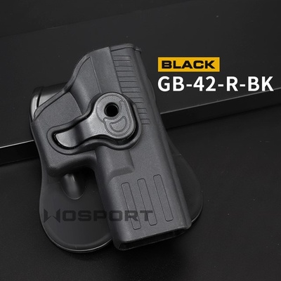 Wosport opaskové holster Glock černé