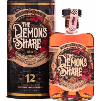 The Demon's Share Rum 12y 41% 0,7 l (kazeta)