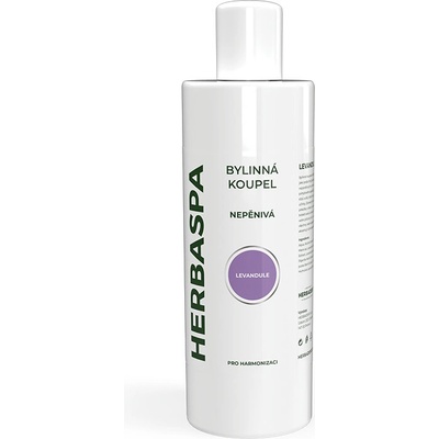 Herbaspa Nepenivý bylinný kúpeľ Levanduľa 400 ml