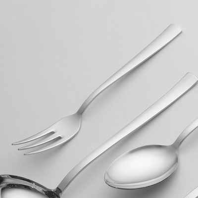 Nehir ВИЛИЦА ЗА СЕРВИРАНЕ deniz, ПЯСЪЧНО СРЕБРО (1hf0064d/sb)