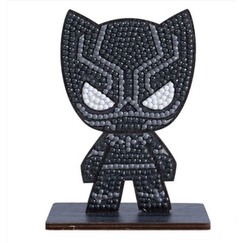 Craft Buddy Диамантена фигурка Craft Buddy - Черната пантера (CBCAFGR-MCU004)