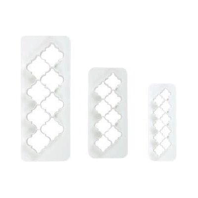 PME geometrické multivykrajovátko Ornamenty (3 ks)