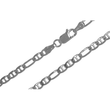 Argento Strieborná retiazka - vzor figaruchi 15152