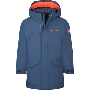 TROLLKIDS Детско синтетично яке Trollkids Kid's Harstad Jacket Synthetic jacket - Mystic Blue / Flame Orange - размер 116 (EU) (703-4664-0414)