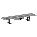 Hansgrohe RainDrain Compact - Душ канал, 70 cm, с решетка, четкана неръждаема стомана 56176800 (56176800)