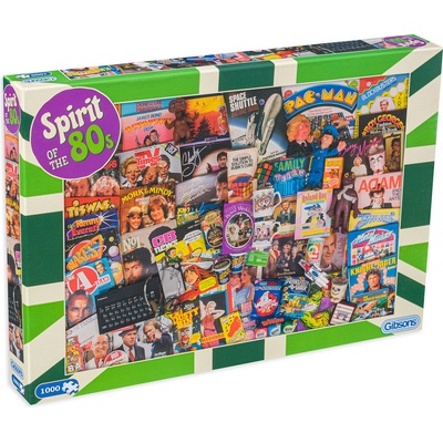 Gibsons Пъзел Gibsons от 1000 части - Духът на 80-те, Робърт Опи (G7087)