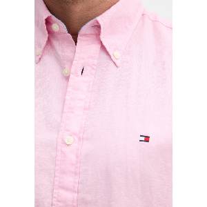 Tommy Hilfiger риза мъжка с лен (MW0MW42450) - answear - 97,77 лв