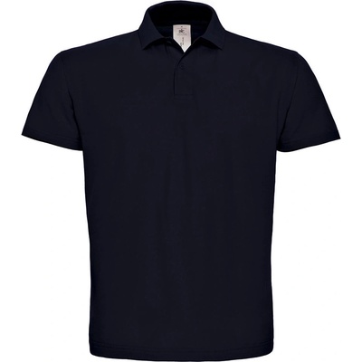 B&C ID.001 Piqué polo tričko modré navy