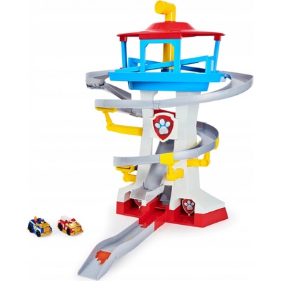 Základňa so šmýkačkou Spin Master Labková patrola Adventure Bay Rescue Way