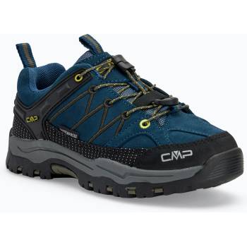 Image 1 of CMP детски ботуши за трекинг Rigel Low Wp синьо мастило / жълто