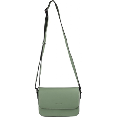 CINDY dámska crossbody koženková kabelka Svetlo zelená