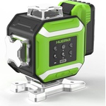 Huepar Нивелир лазерен Huepar DP04CG-BT 25 / 80 м, зелен лъч, 4x360° - 4 линии (STR1354)