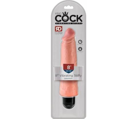 Pipedream King Cock 8" Vibrating Stiffy