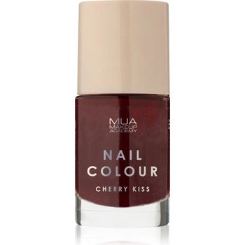 MUA Make Up Academy Nail Colour лак за нокти цвят Cherry Kiss 10ml