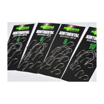 Korda Kontinental vel.4 10 ks