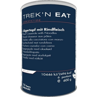 Trek'n eat Cestoviny s hovädzím na voňavom korení na poľovný spôsob 600 g