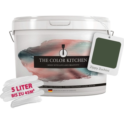 A.S. Création The Color Kitchen 5 l Zippy Zuchini DD125611 zelená