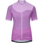 Vaude Дамска фланелка с къс ръкав за колоездене Vaude Women's Posta Full Zip Tricot III Cycling jersey - Raspberry - размер 36 (EU) (156-2550-0611)