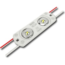 MCLED Modul LED 2xSMD2835, 0,8W, 12V, 67mA, 6550K, úhel 170°, IP65