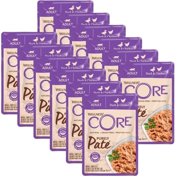Wellness Core Purely Paté пиле и патица 12 x 85 г