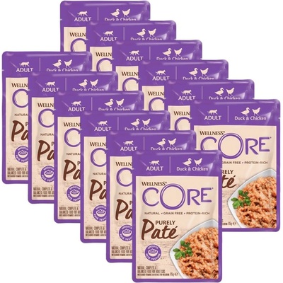 Wellness Core Purely Paté пиле и патица 12 x 85 г
