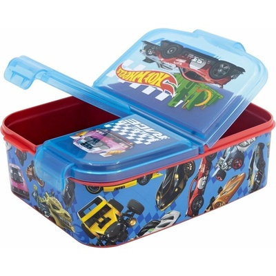 Stor Multibox na desiatu Hot Wheels s 3 priehradkami
