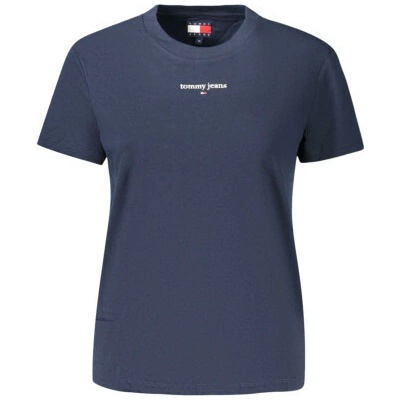 Tommy Hilfiger dámské tričko s krátkým rukávem modré