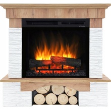 Dimplex Elektrický krb volně stojící s funkcí topení 1400 W hnědý