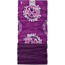 4Fun Scarf Polartec Eco Mandala 8in1 multifunkční šátek zimní viola