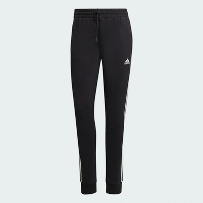 adidas Essentials 3-Stripes French Terry Cuffed černá