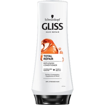 Schwarzkopf Gliss Total Repair Възстановяващ балсам за суха и изтощена коса 200 мл (GLTRCON200)