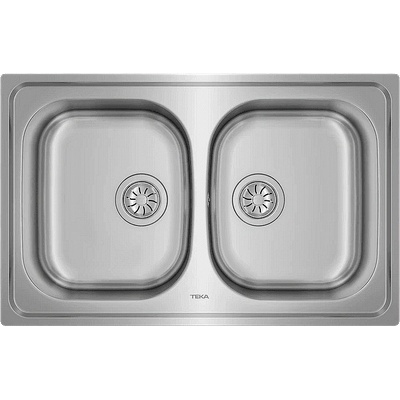 Teka Иноксова мивка за вграждане, гладка, за шкаф със светъл отвор 80 см Universe 80 T-XP (М.1105)